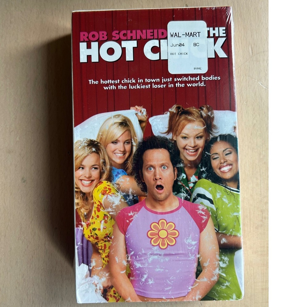 The Hot Chick VHS Movie Rob Schneider Anna Faris Rachel McAdams Sealed New 2002